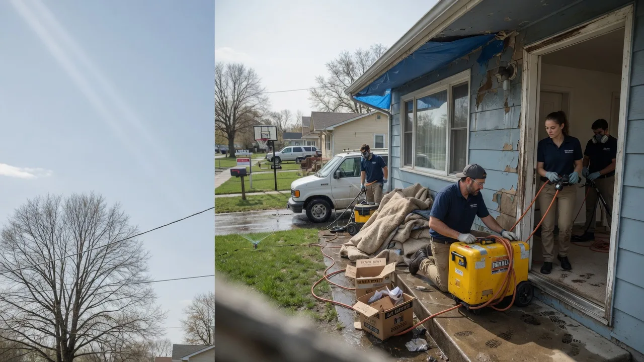 Basement Flood Cleanup in Fairfax, MO near me